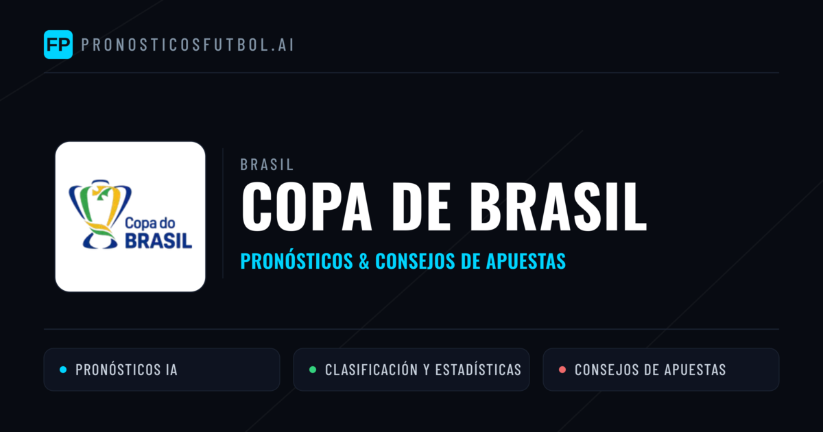 Brasil Copa de Brasil Pronósticos y consejos de apuestas