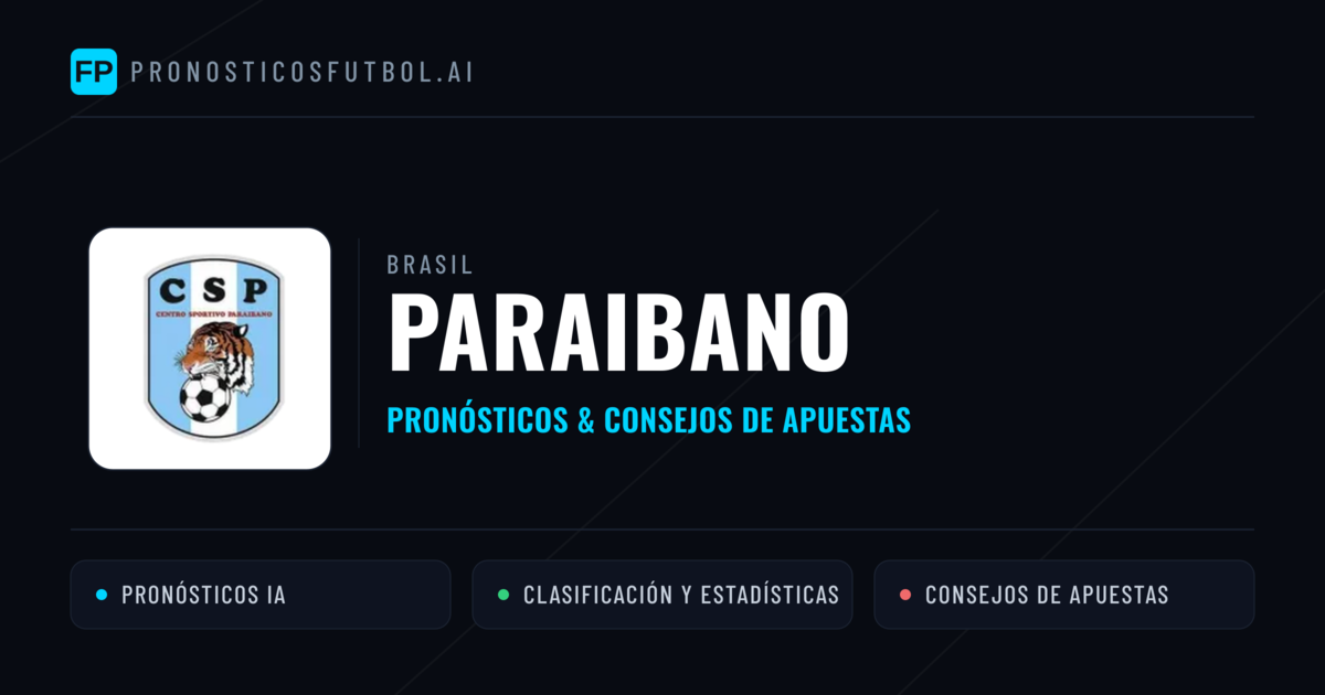 Brasil Paraibano Pronósticos y consejos de apuestas