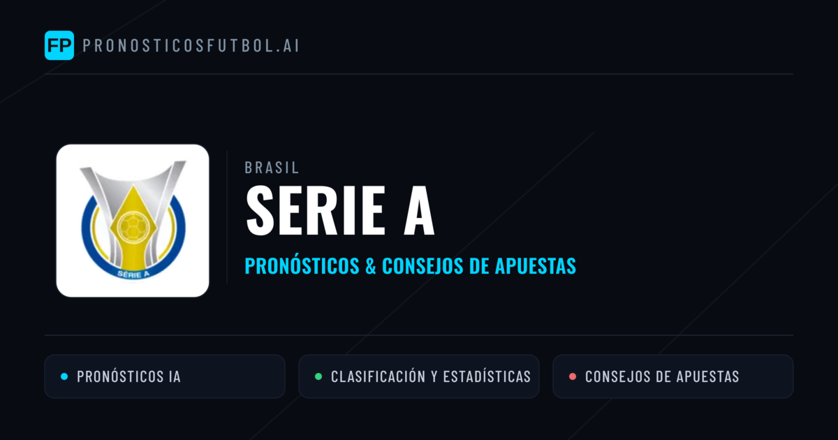 Brasil Serie A Pronósticos y consejos de apuestas