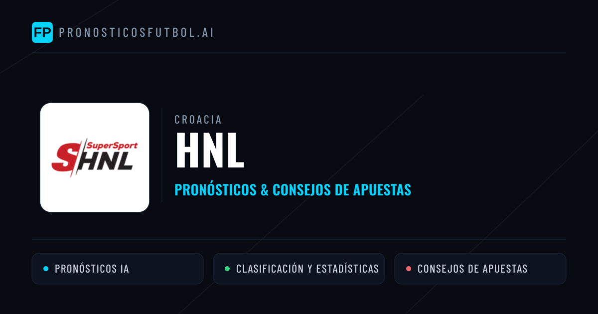 Croacia HNL Pronósticos y consejos de apuestas