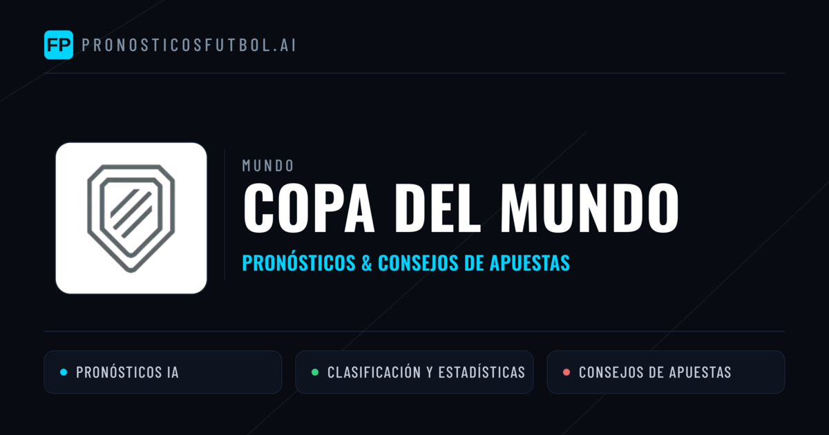 Copa del Mundo Pronósticos y consejos de apuestas