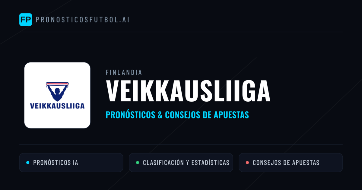Finlandia Veikkausliiga Pronósticos y consejos de apuestas