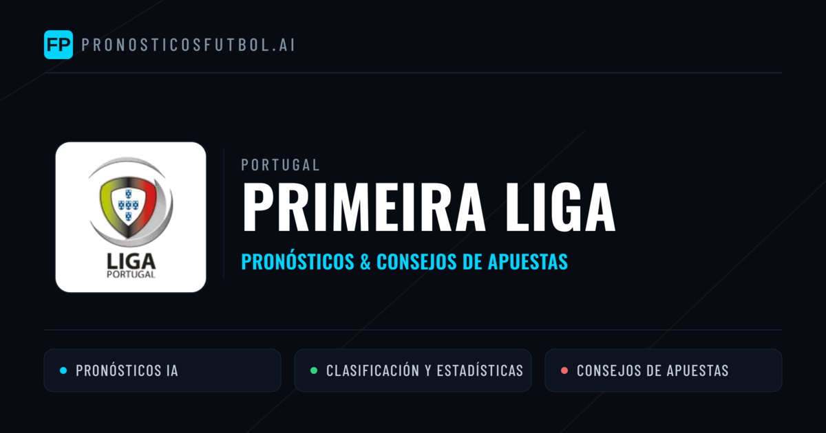 Portugal Primeira Liga Pronósticos y consejos de apuestas