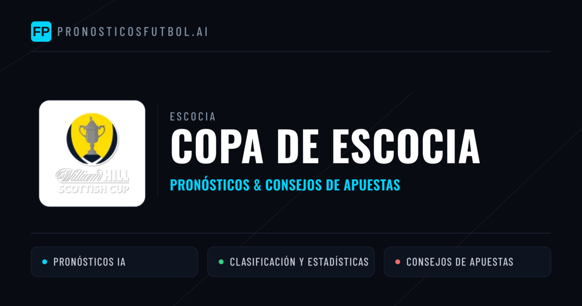 Escocia Copa de Escocia Pronósticos y consejos de apuestas