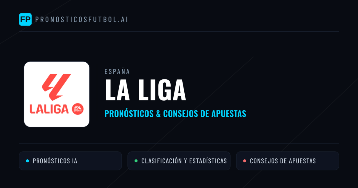 España La Liga Pronósticos y consejos de apuestas