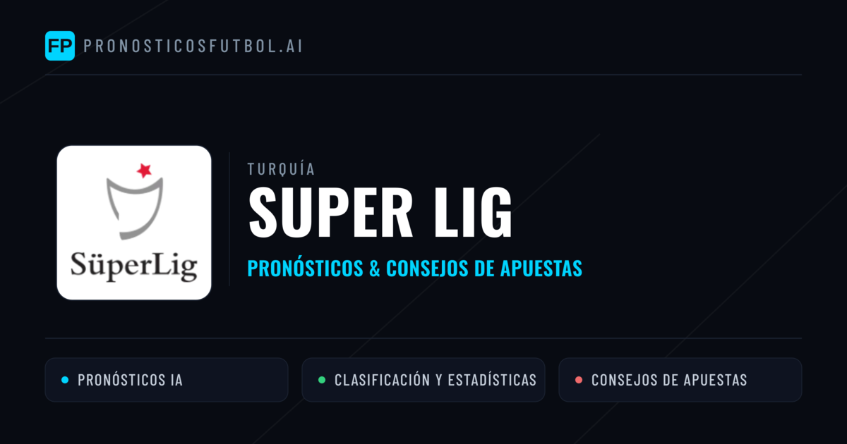 Turquía Super Lig Pronósticos y consejos de apuestas