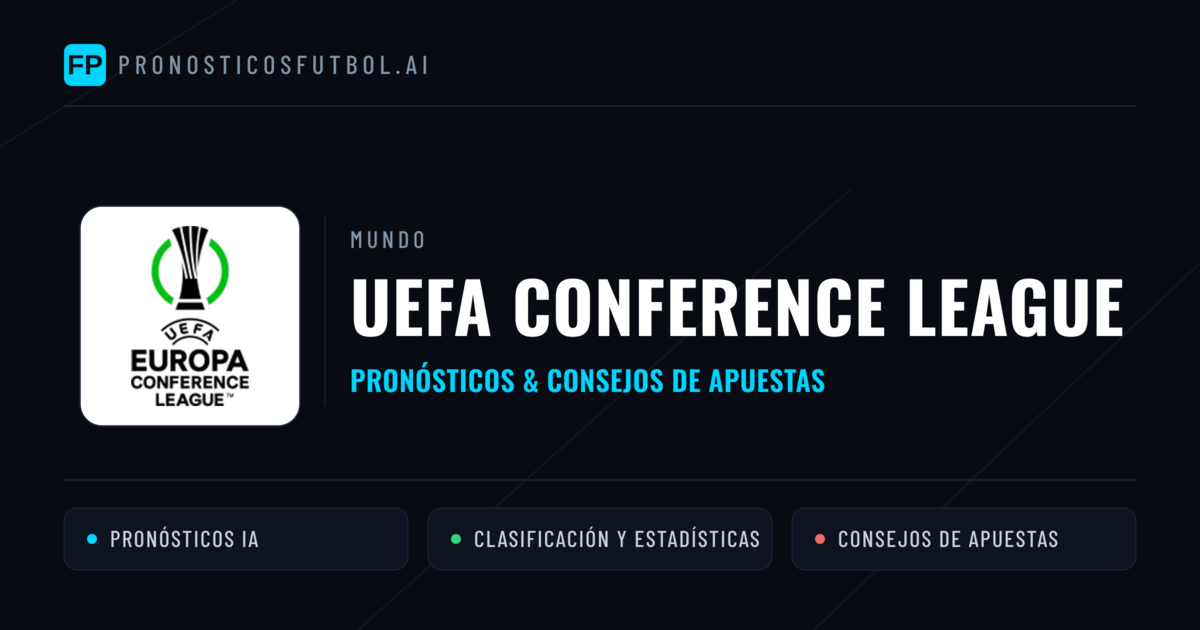 UEFA Conference League Pronósticos y consejos de apuestas