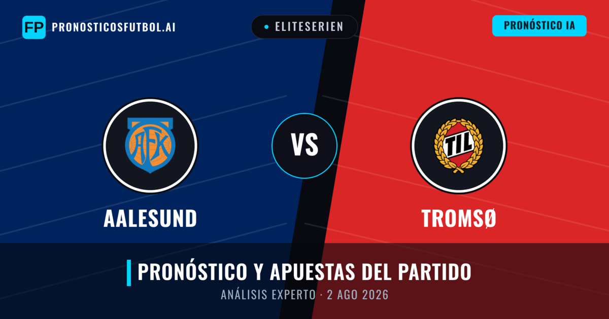 Aalesund vs Tromsø — pronóstico y previa del partido