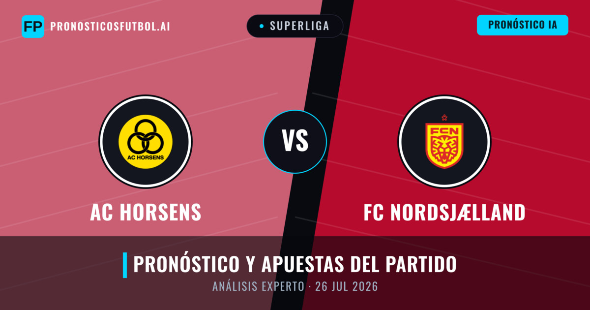 AC Horsens vs FC Nordsjælland — pronóstico y previa del partido