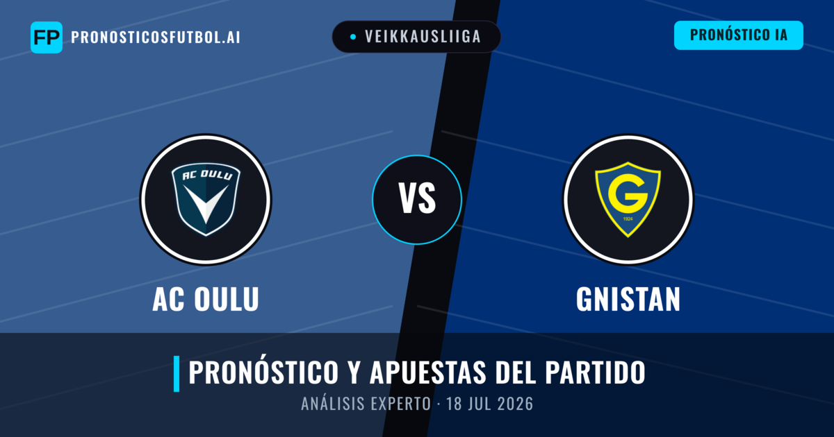 AC Oulu vs Gnistan — pronóstico y previa del partido