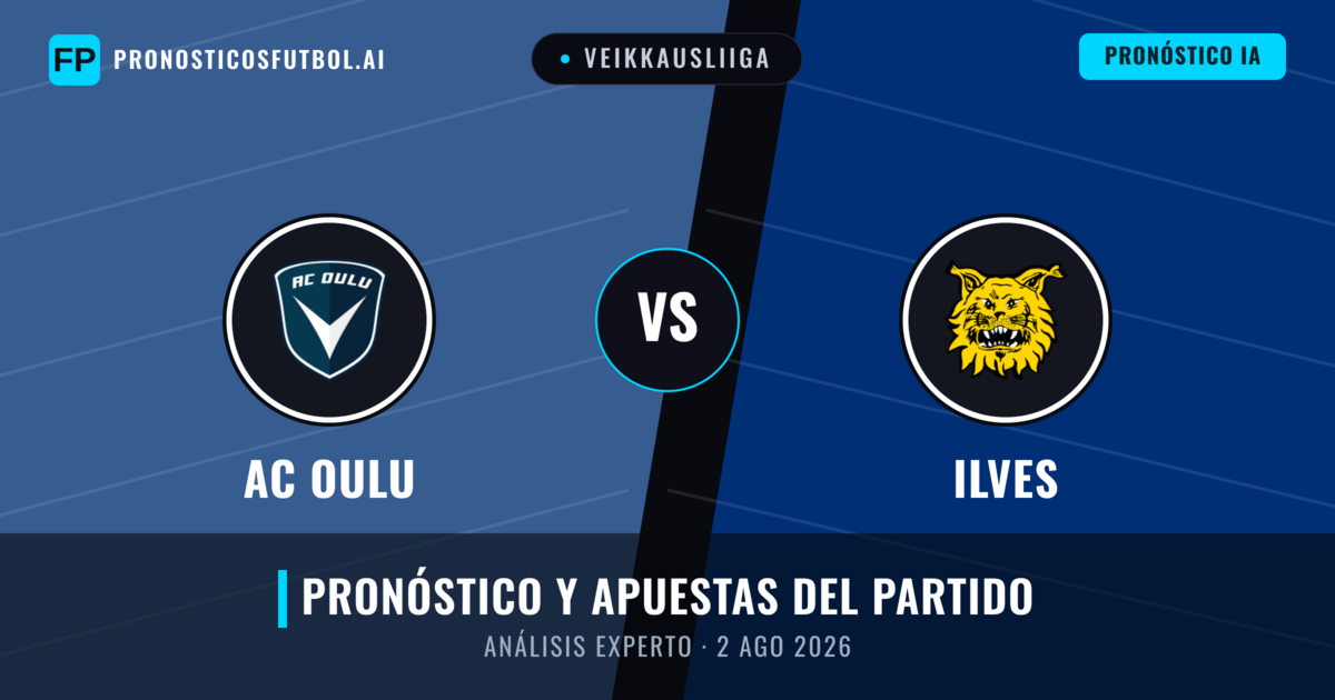 AC Oulu vs Ilves — pronóstico y previa del partido