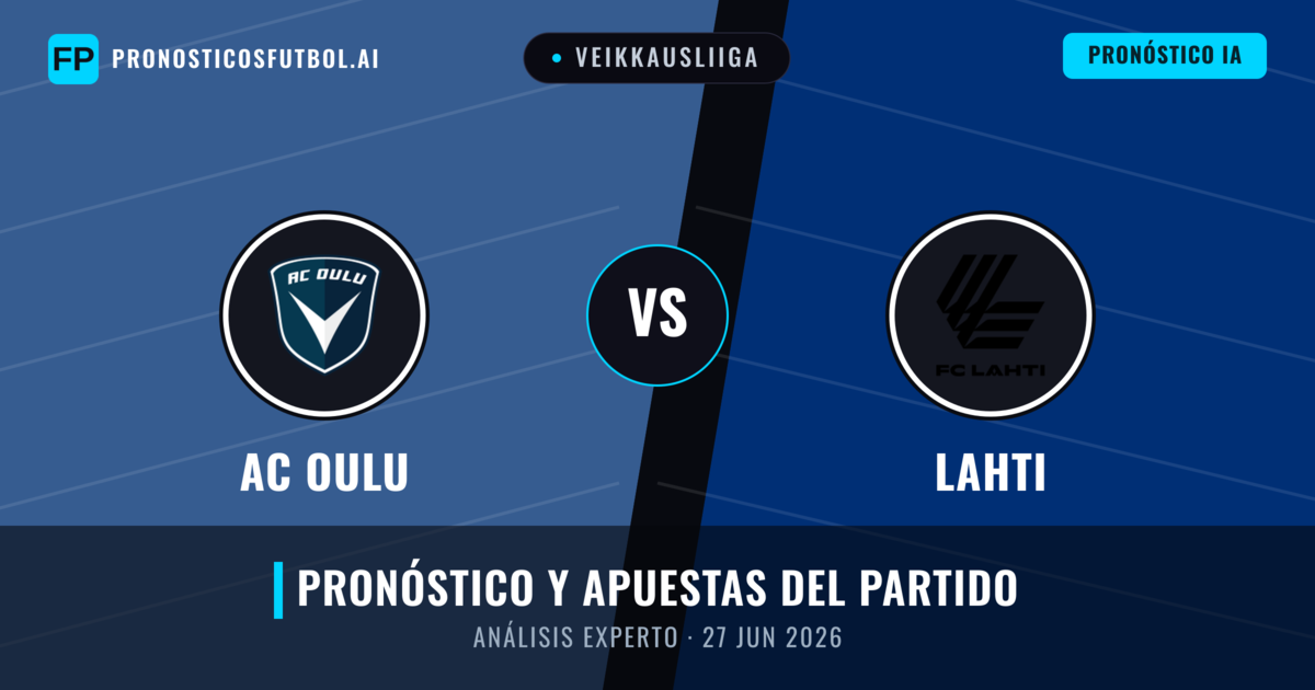 AC Oulu vs Lahti — pronóstico y previa del partido