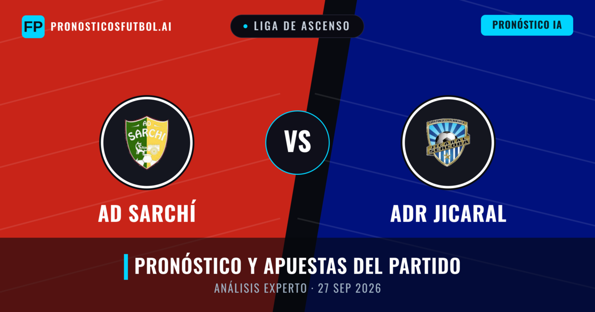 AD Sarchí vs ADR Jicaral — pronóstico y previa del partido