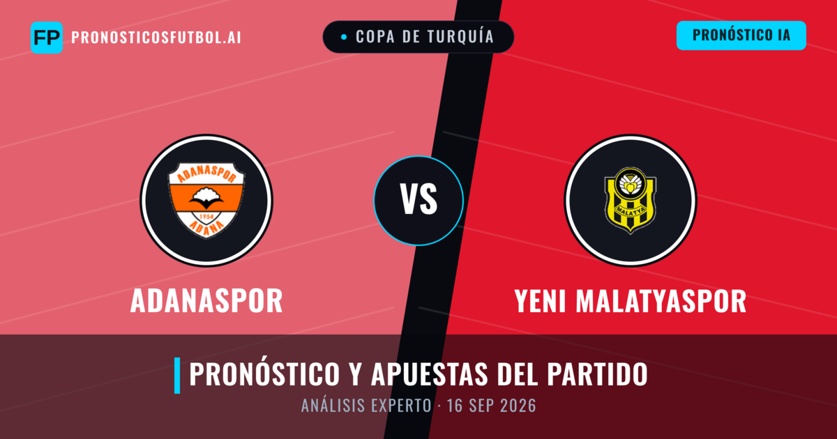 Adanaspor vs Yeni Malatyaspor — pronóstico y previa del partido