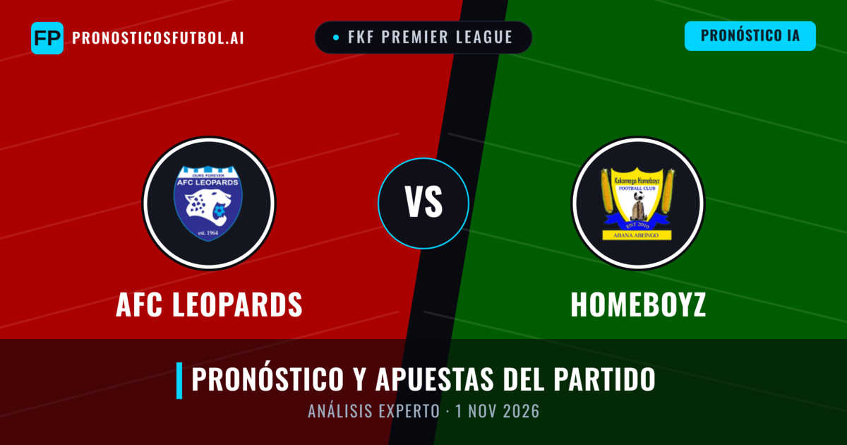 AFC Leopards vs Homeboyz — pronóstico y previa del partido