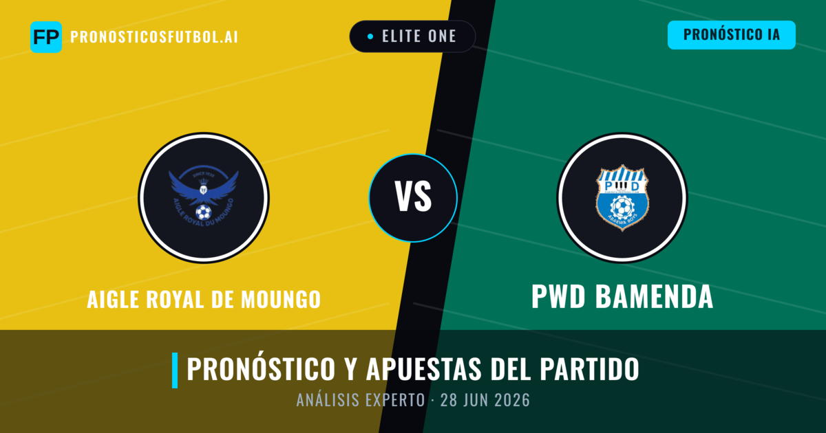 Aigle Royal de Moungo vs PWD Bamenda — pronóstico y previa del partido