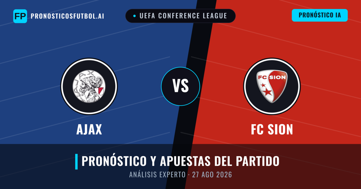 Ajax vs FC Sion — pronóstico y previa del partido