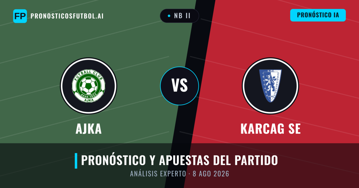 Ajka vs Karcag SE — pronóstico y previa del partido