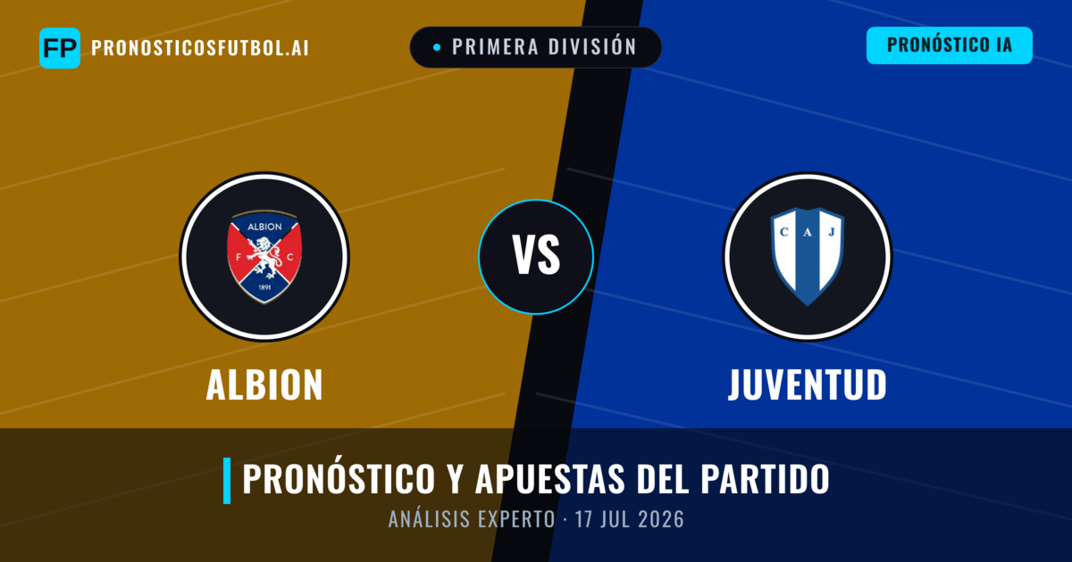 Albion vs Juventud — pronóstico y previa del partido