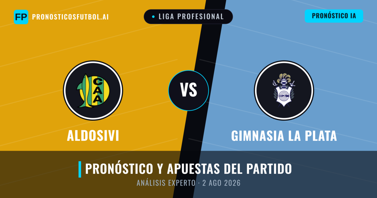Aldosivi vs Gimnasia La Plata — pronóstico y previa del partido