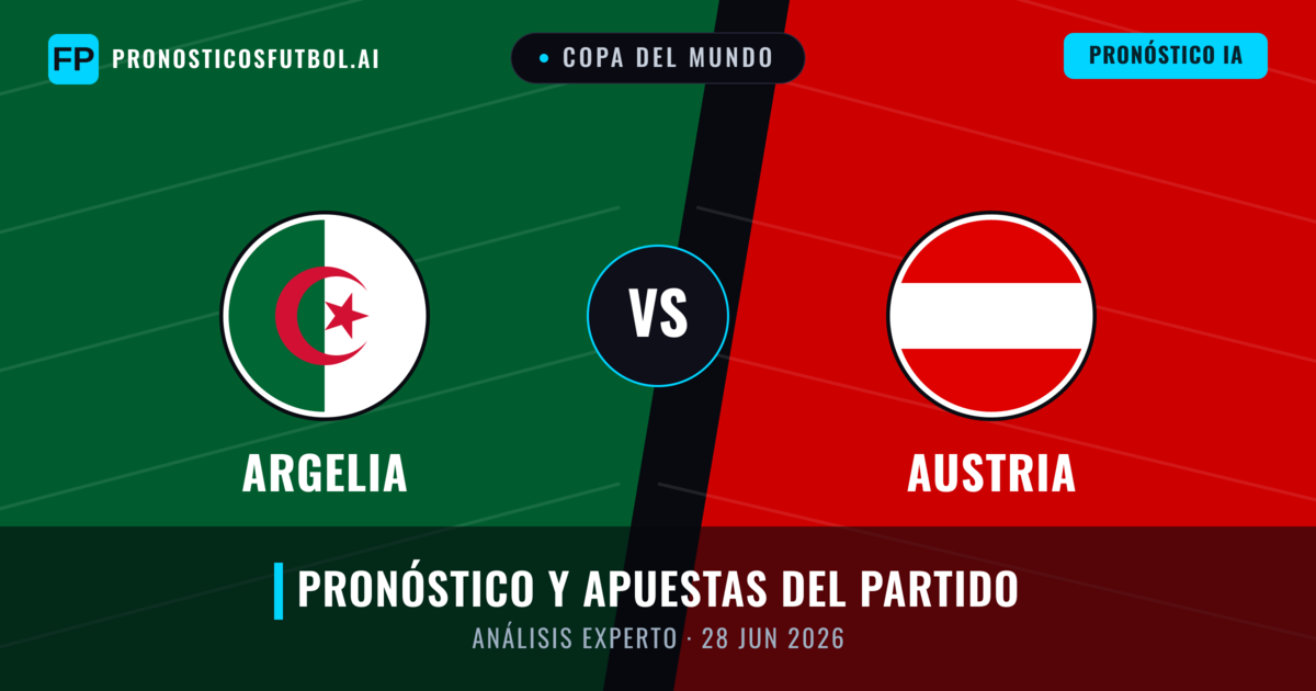 Argelia vs Austria — pronóstico y previa del partido