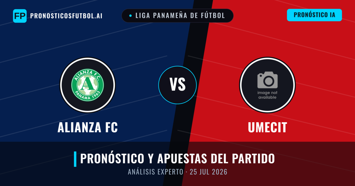 Alianza FC vs UMECIT — pronóstico y previa del partido