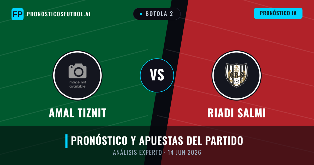 Amal Tiznit vs Riadi Salmi — pronóstico y previa del partido