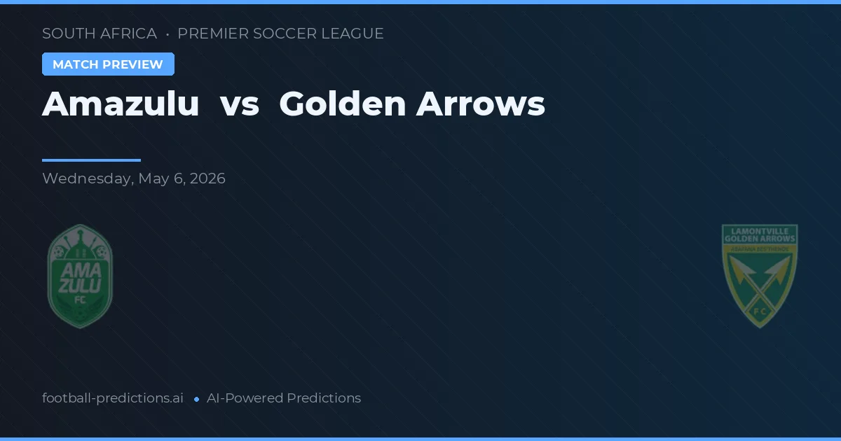 Amazulu vs Arcos Dorados preview