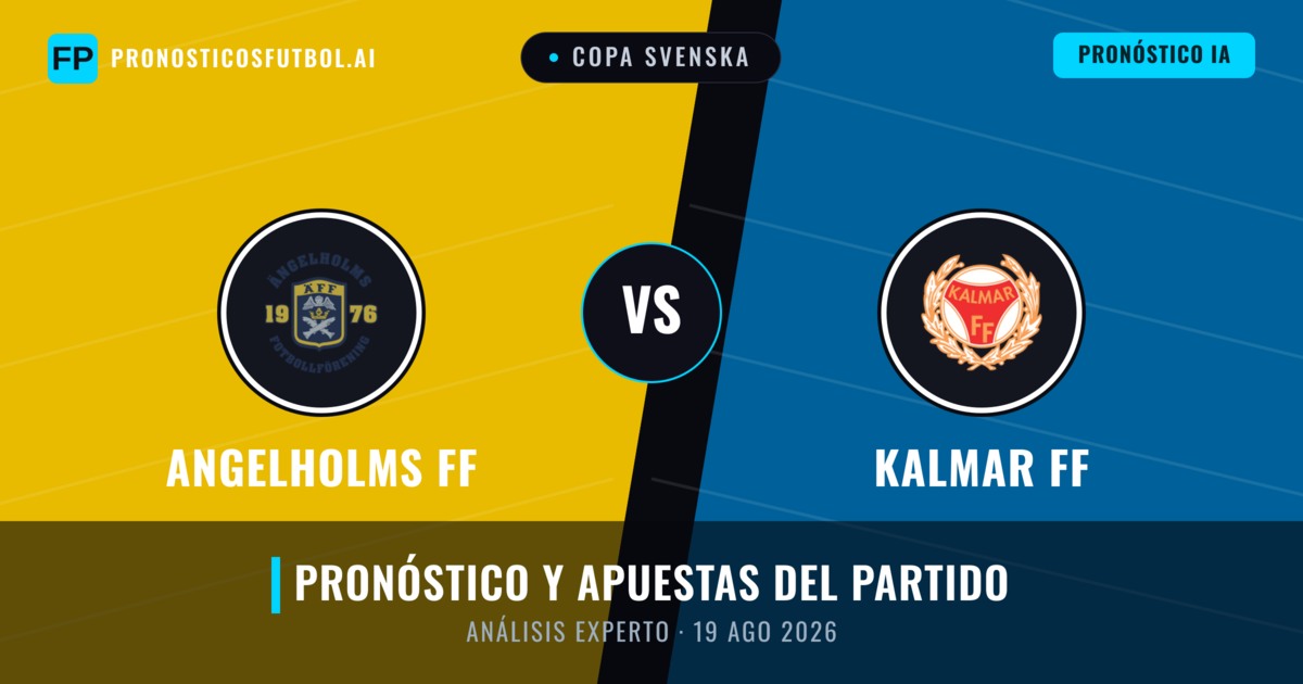 Angelholms FF vs Kalmar FF — pronóstico y previa del partido