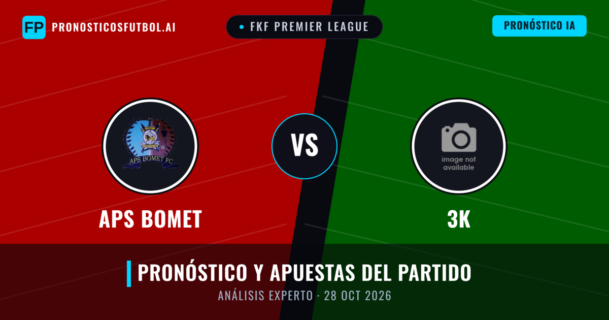 APS Bomet vs 3K — pronóstico y previa del partido