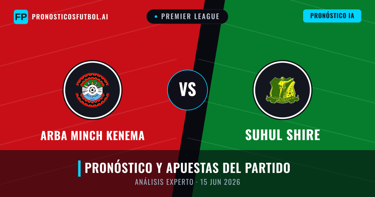 Arba Minch Kenema vs Suhul Shire — pronóstico y previa del partido