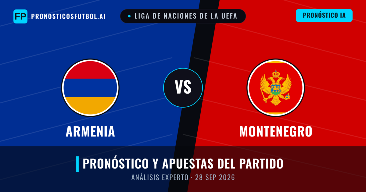 Armenia vs Montenegro — pronóstico y previa del partido