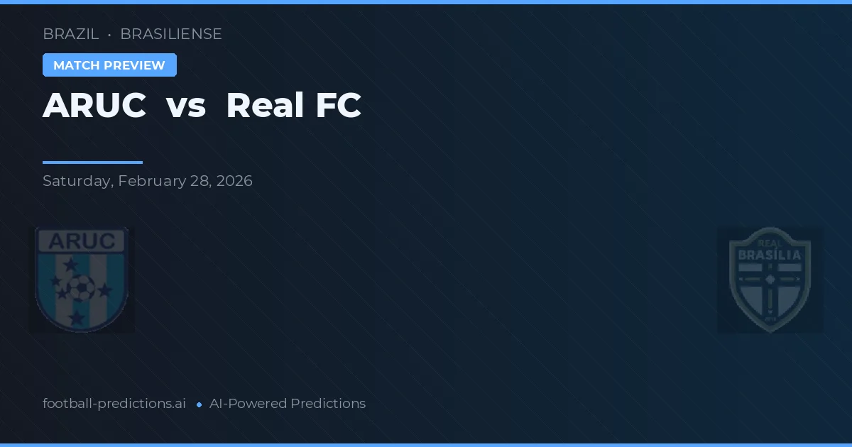 ARUC vs Real FC — pronóstico y previa del partido