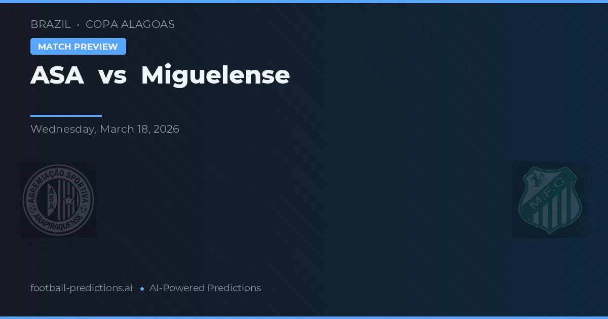 ASA vs Miguelense — pronóstico y previa del partido