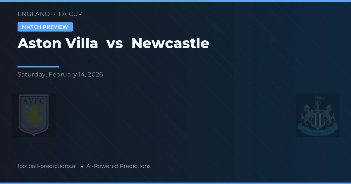 Aston Villa vs Newcastle — pronóstico y previa del partido