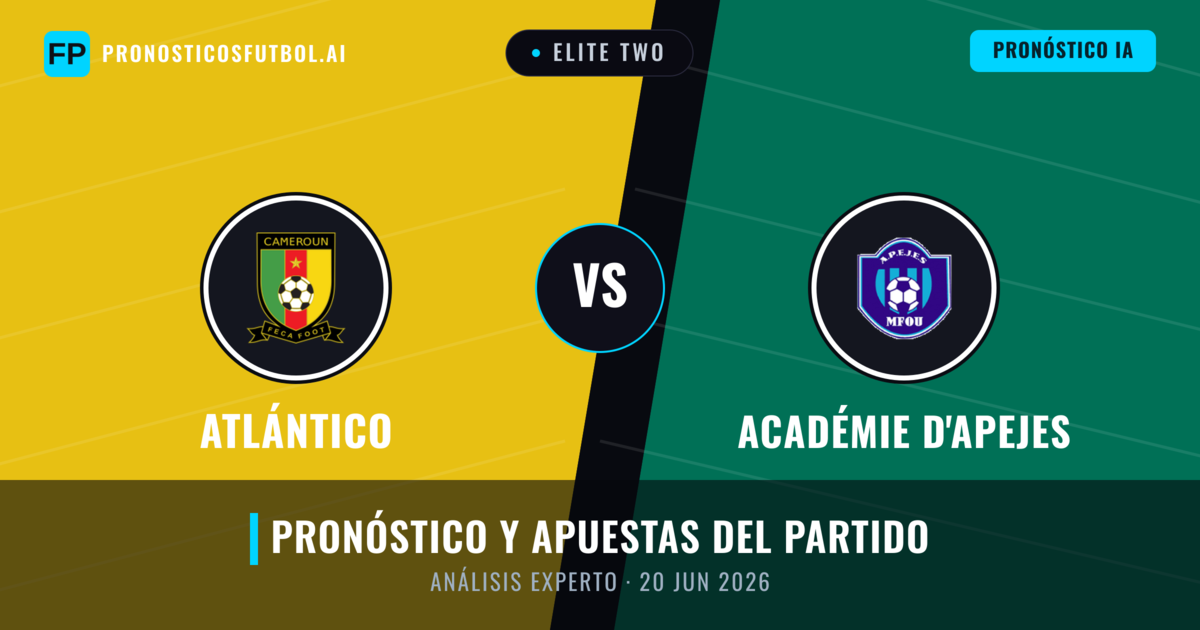 Atlántico vs Académie d'APEJES — pronóstico y previa del partido