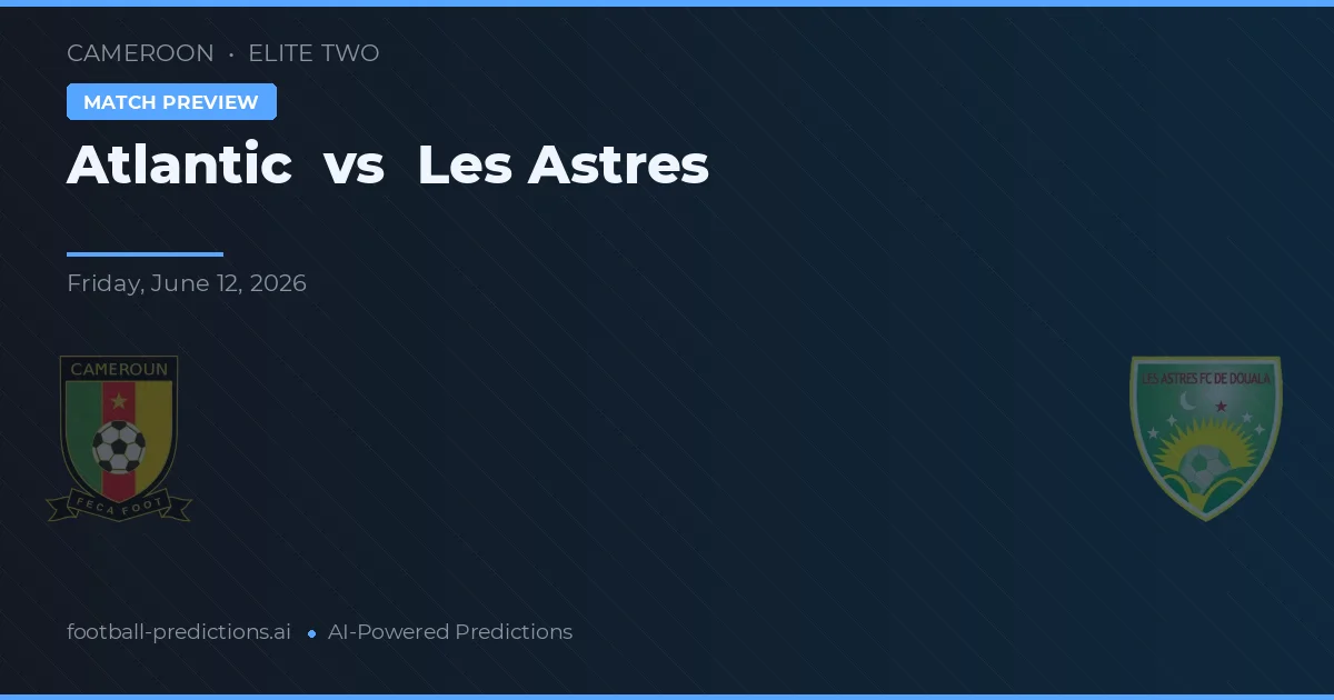 Atlántico vs Les Astres — pronóstico y previa del partido