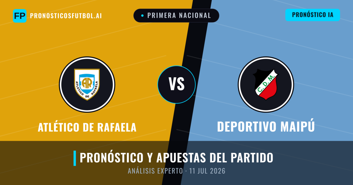 Atlético de Rafaela vs Deportivo Maipú — pronóstico y previa del partido