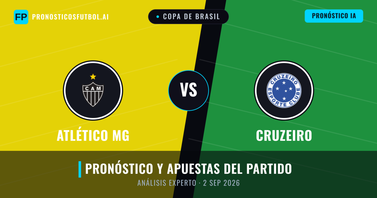 Atlético MG vs Cruzeiro — pronóstico y previa del partido