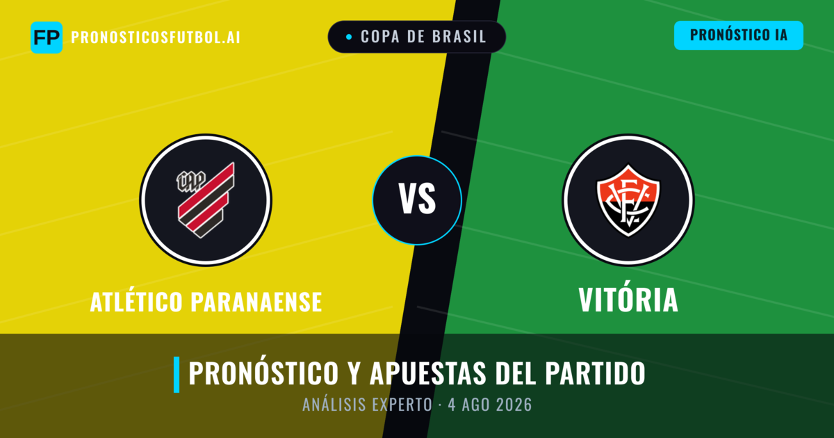 Atlético Paranaense vs Vitória — pronóstico y previa del partido