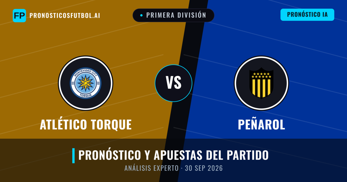 Atlético Torque vs Peñarol — pronóstico y previa del partido