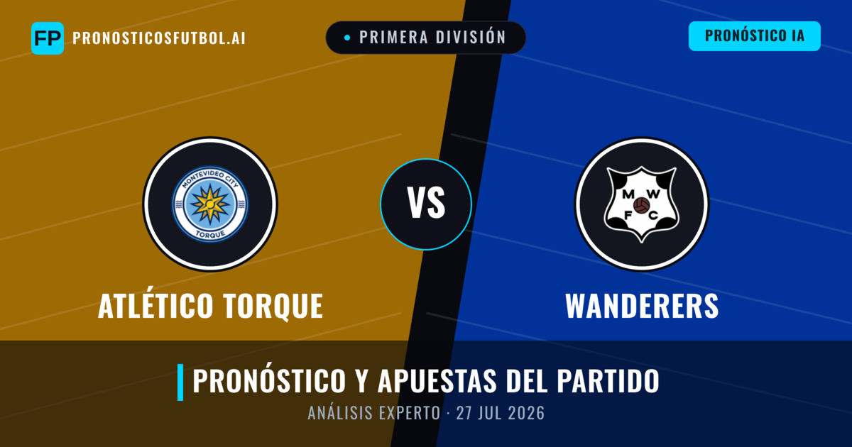 Atlético Torque vs Wanderers — pronóstico y previa del partido