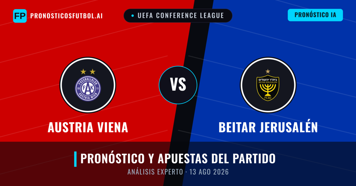 Austria Viena vs Beitar Jerusalén — pronóstico y previa del partido