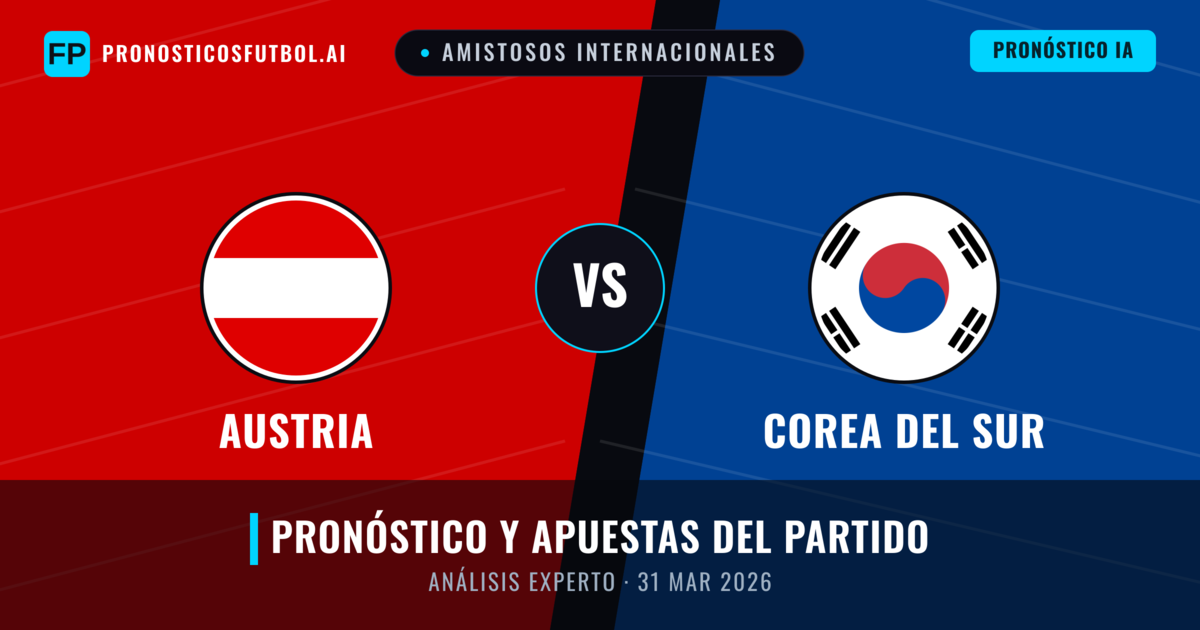 Austria vs Corea del Sur — pronóstico y previa del partido