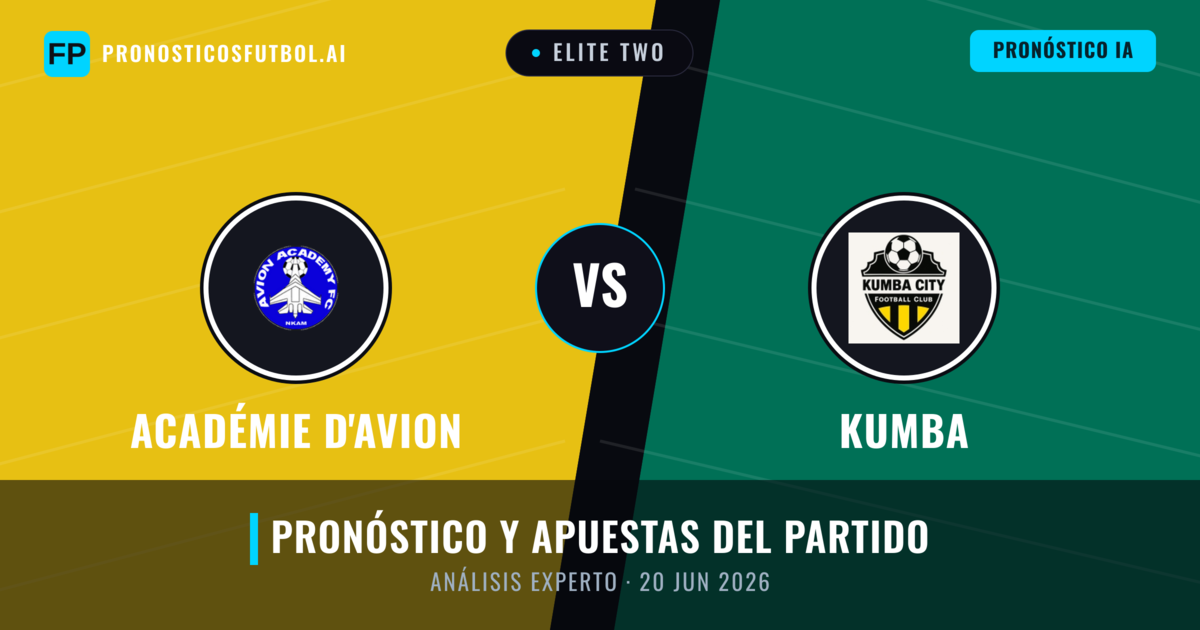 Académie d'Avion vs Kumba — pronóstico y previa del partido
