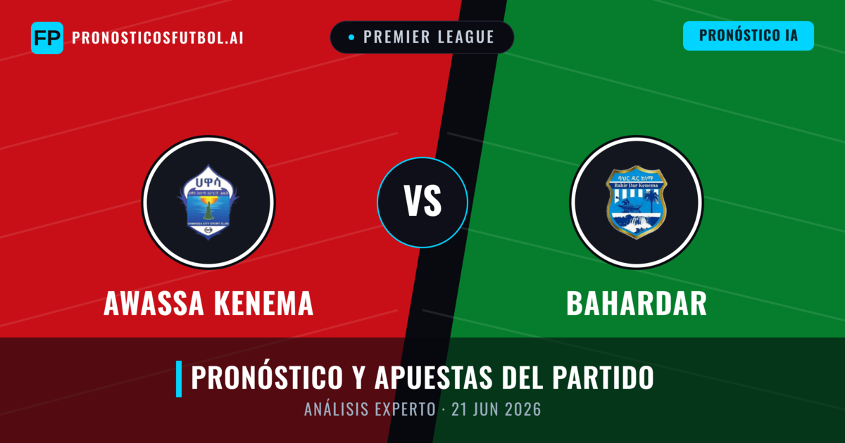 Awassa Kenema vs Bahardar — pronóstico y previa del partido