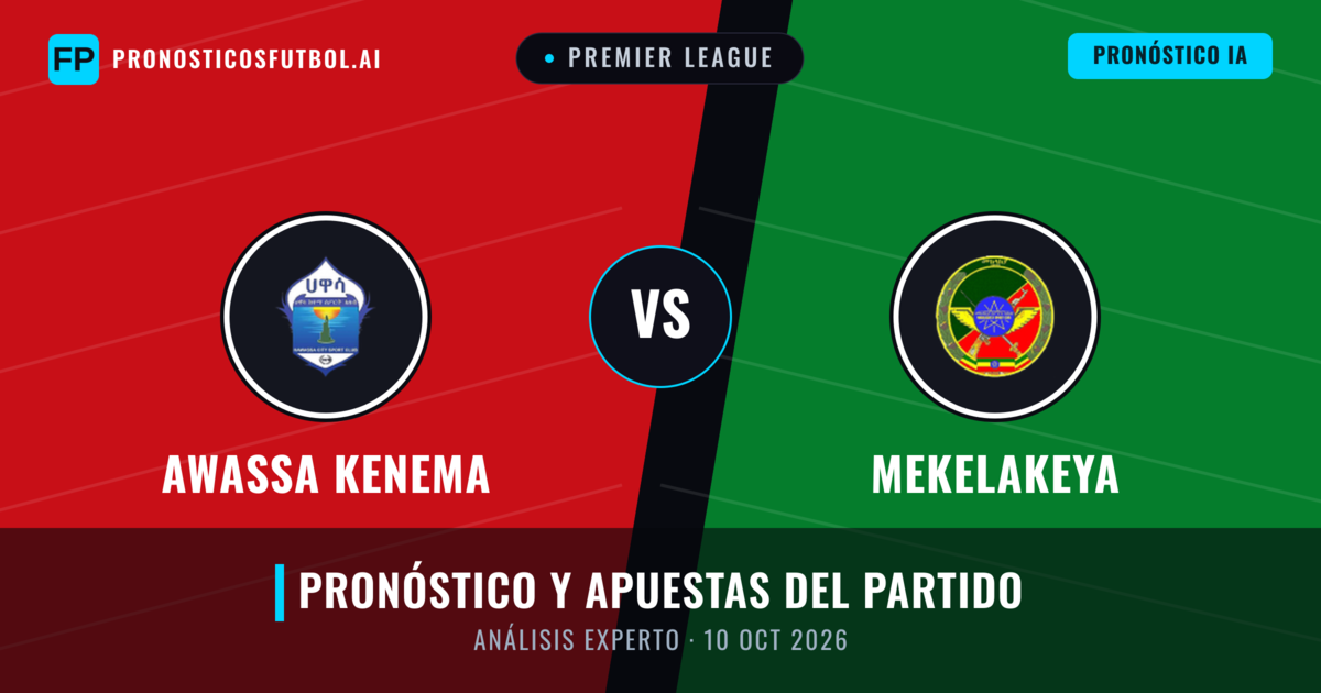 Awassa Kenema vs Mekelakeya — pronóstico y previa del partido