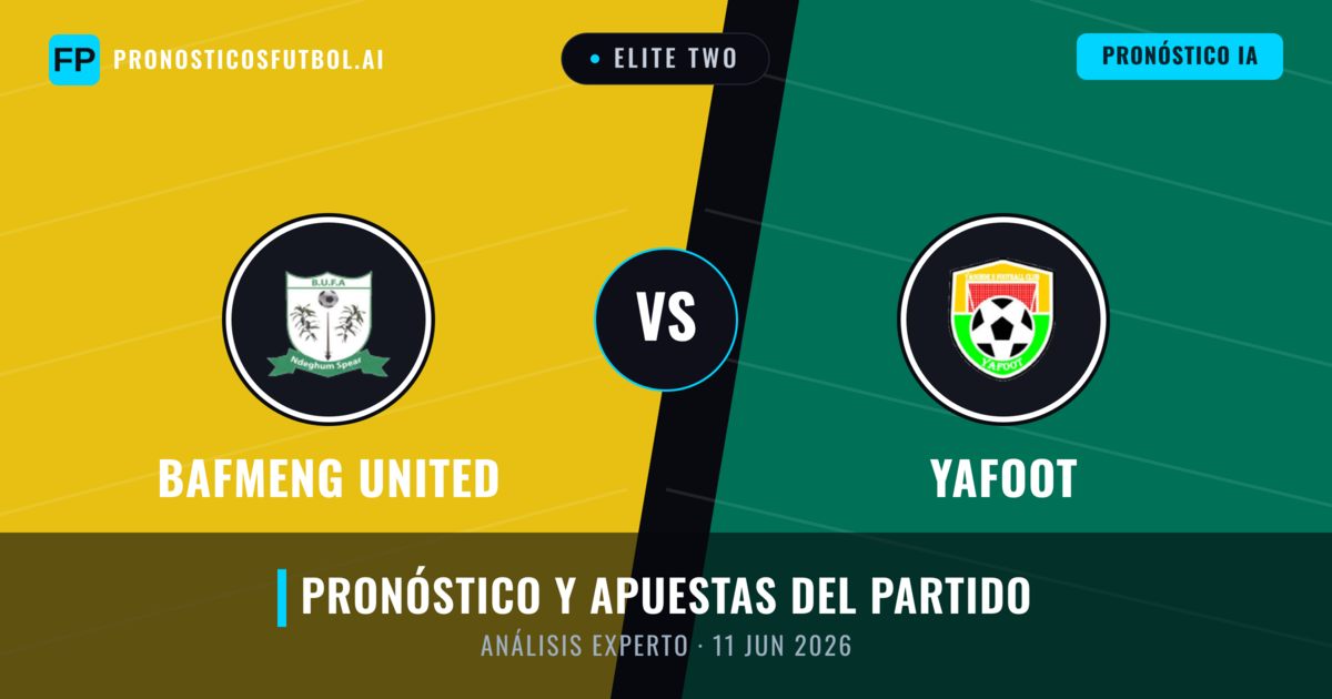 Bafmeng United vs Yafoot — pronóstico y previa del partido