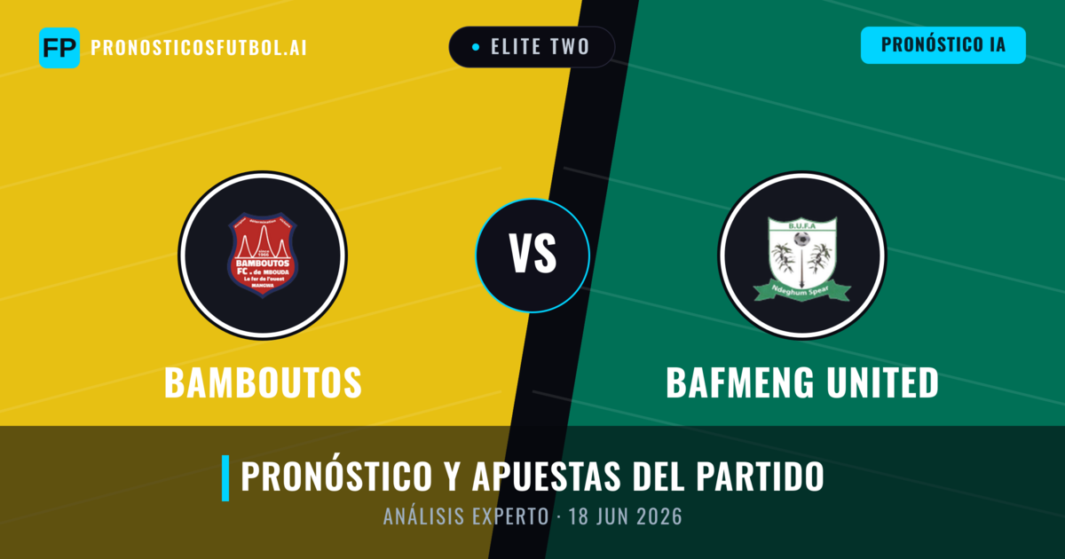 Bamboutos vs Bafmeng United — pronóstico y previa del partido