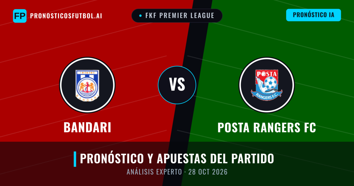 Bandari vs Posta Rangers FC — pronóstico y previa del partido